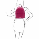 TL Bag Mochila en Piel Suave Fucsia TL142178
