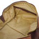 Colombo Borsone da Viaggio in Pelle e Beauty Case in Pelle Marrone TL142235