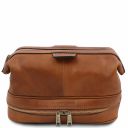 Colombo Borsone da Viaggio in Pelle e Beauty Case in Pelle Naturale TL142235