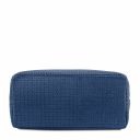 TL KeyLuck Woven Printed Leather Shopping bag Dark Blue TL141573