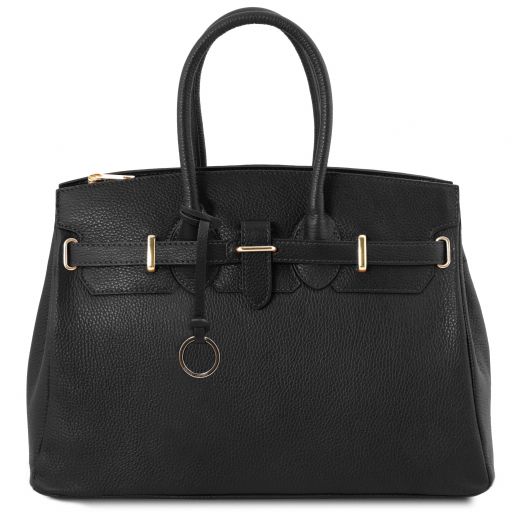 TL Bag Sac à Main Pour Femme Avec Finitions Couleur or Noir TL141529