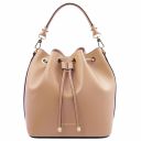 Vittoria Borsa Secchiello in Pelle Champagne TL141531