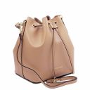 Vittoria Borsa Secchiello in Pelle Champagne TL141531