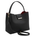 Clio Sac Seau en Cuir Noir TL141690