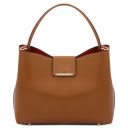 Clio Sac Seau en Cuir Cognac TL141690