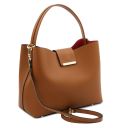 Clio Sac Seau en Cuir Cognac TL141690