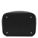 Vittoria Beuteltasche aus Leder Schwarz TL141531