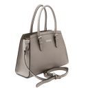 TL Bag Bolso Noche en Piel Gris claro TL142147