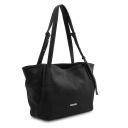 TL Bag Sac Shopping en Cuir Souple Noir TL142230