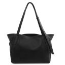 TL Bag Sac Shopping en Cuir Souple Noir TL142230