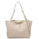 TL Bag Bolso Shopping en Piel Suave Beige TL142230