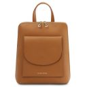 TL Bag Small Leather Backpack for Women Коньяк TL142092