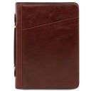 Claudio Exclusive Leather Document Case With Handle Коричневый TL141404