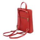 TL Bag Petite sac à dos en Cuir Pour Femme Corail TL142092