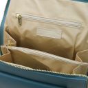 TL Bag Zaino Piccolo da Donna in Pelle Azzurro TL142092