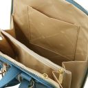 TL Bag Zaino Piccolo da Donna in Pelle Azzurro TL142092