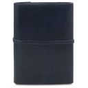 Journal / Carnet en Cuir Bleu foncé TL142027