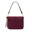 Nausica Bolso en Piel Bordeaux TL141598