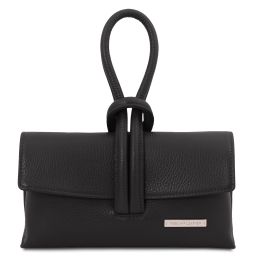 TL Bag Bolso Noche en Piel Negro TL141990