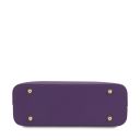 Olimpia Leather Tote - Small Size Purple TL141521