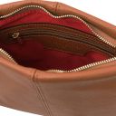 TL Bag Umhängetasche aus Weichem Leder Cognac TL141720