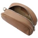 TL Bag Soft Leather Toiletry Case Taupe TL142314