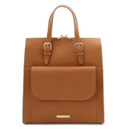 TL Bag Mochila Para Mujer en Piel Cognac TL142211