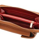 TL Bag Lederbrieftasche/Handyhalter mit Tragegurt Cognac TL142323