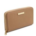 Eris Esclusivo Portafoglio in Pelle zip Around Champagne TL142318
