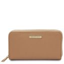 Eris Esclusivo Portafoglio in Pelle zip Around Champagne TL142318